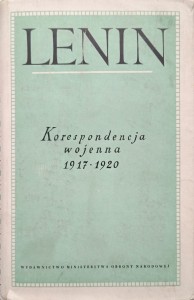 Lenin, Korespondencja wojenna 1917-1920