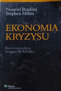 Nouriel Roubini, Ekonomia kryzysu