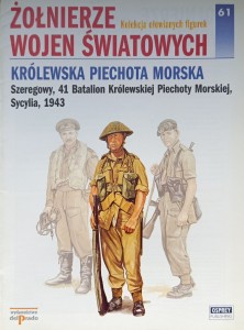 Żołnierze wojen światowych Królewska piechota morska