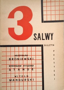 3 salwy biuletyn poetycki Broniewski