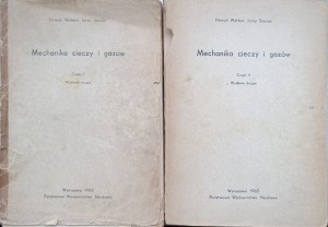 Henryk Walden, Mechanika cieczy i gazów 1-2