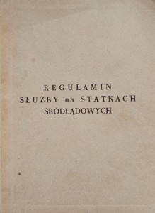 Regulamin Służby na Statkach Śródlądowych