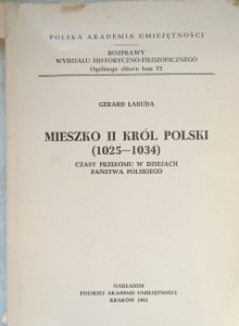 Gerard Labuda, Mieszko II Król Polski