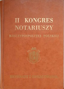 II Kongres Notariuszy Rzeczypospolitej Polskiej