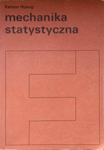 Kerson Huang, Mechanika statystyczna
