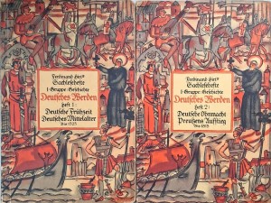 Ferdinand Hirts Sach-Lesehefte Deutsches Werden 2 zeszyty