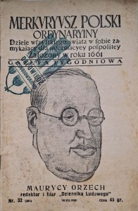 Merkuryusz Polski Nr 32 lipiec 1939