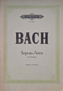 Bach Sopran Arien Nuty
