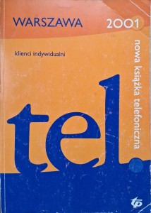 Książka telefoniczna Warszawa 2001 Klienci indywidualni