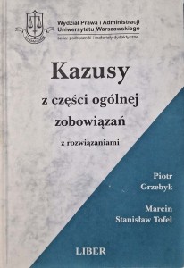 Piotr Grzebyk, Kazusy z części ogólnej zobowiązań