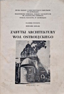 Olgierd Puciata, Zabytki architektury woj. ostrołęckiego