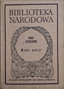 Taras Szewczenko, Wybór poezji BN