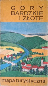 Góry Bardzkie i Złote Mapa turystyczna