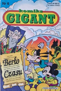 Komiks Gigant Numer 6 Berło Czasu