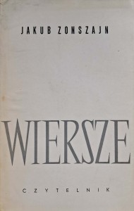 Jakub Zonszajn, Wiersze