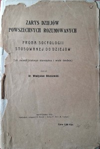 Władysław Ołtuszewski, Zarys dziejów powszechnych rozumowanych