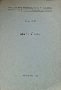 Elena Lintz, Miron Costin