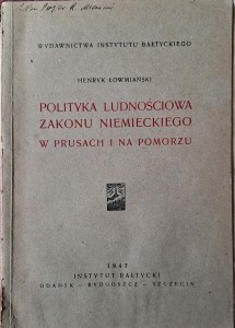 Hentyk Łowmiański, Polityka ludnościowa Zakonu Niemieckiego w Prusach i na Pomorzu