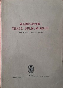 Barbara Król, Warszawski teatr Sułkowskich