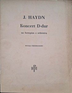 Haydn, Koncert D-dur ma fortepian z orkiestrą