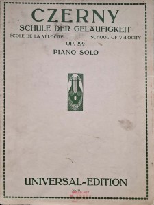 Carl Czerny Schulle der Gelaufigkeit op. 299 Piano Solo