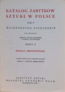 Katalog Zabytków Sztuki w Polsce Powiat krotoszyński