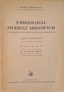 Emil Godlewski, Embriologia zwierząt kręgowych