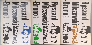 Ryszard Milczewski- Bruno, Listy Proza Poezja 1-3