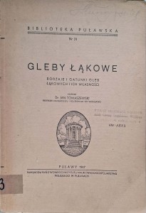 Jan Tomaszewski, Gleby łąkowe