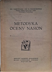 Dorywalski, Metodyka oceny nasion