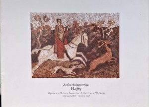 Zofia Malanowska, Hafty Katalog wystawy 2005