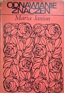 Maria Janion, Odnawianie znaczeń