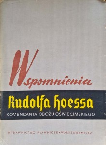 Jan Sehn, Wspomnienia Rudolfa Hoessa