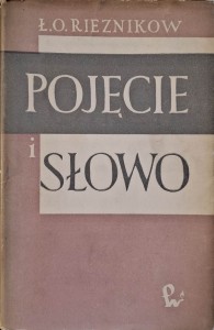 Pojęcie i słowo, Rieznikow