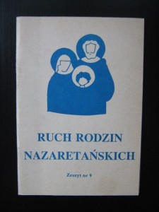 Ruch Rodzin Nazaretańskich Zeszyt 9