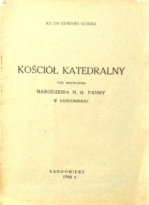 Edward Górski, Kościół Katedralny w Sandomierzu