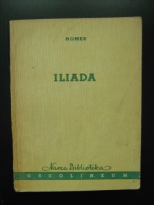 Homer, Iliada wybór wyd. Ossolineum