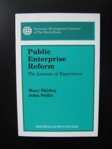 Mary Shirley John Nellis, Public Enterprise Reform