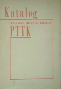 Kazimierz Polak, Katalog Centralnej Biblioteki Górskiej PTTK