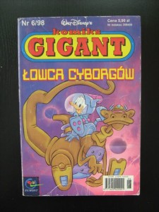 Komiks Gigant, Łowca Cyborgów 6/98