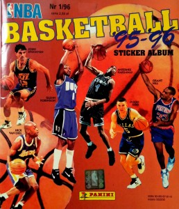 NBA Basketball Sticker Album 1995-96