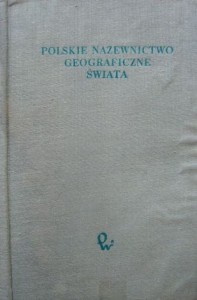opr. Lech Ratajski, Polskie nazewnictwo geograficzne świata