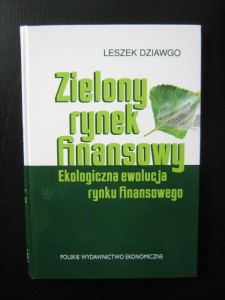 Leszek Dziawgo, Zielony rynek finansowy