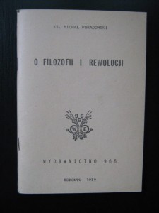 Michał Poradowski, O filozofii i rewolucji