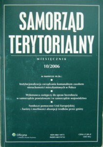 Samorząd Terytorialny Miesięcznik 10/2006