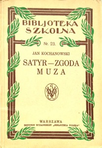 Jan Kochanowski, Satyr- Zgoda Muza