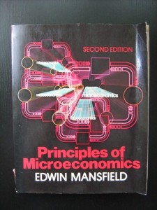 Edwin Mansfield, Principles of Microeconomics