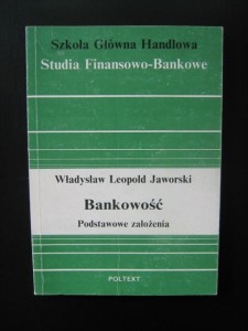 Władysław Leopold Jaworski, Bankowość