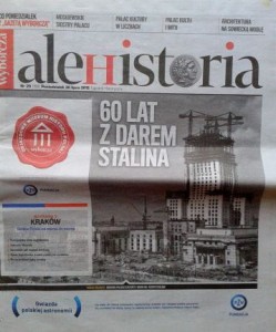 aleHistoria Pałac Kultury 60 lat z darem Stalina