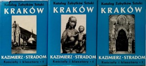Kazimierz Stradom Kościoły i klasztory 3 tomy